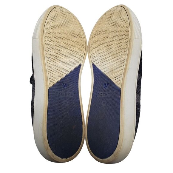 Rothys Camo The Sneaker Gray Knit Comfort Recycled Low Top Slip On Womens 10 - Picture 7 of 8